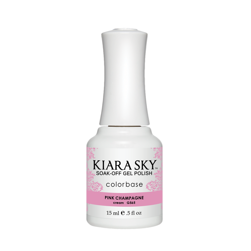 KIARA SKY – GEL POLISH - G565 PINK CHAMPAGNE